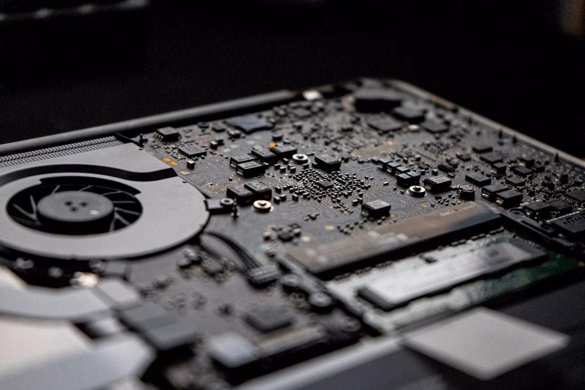 Laptop repair technicians