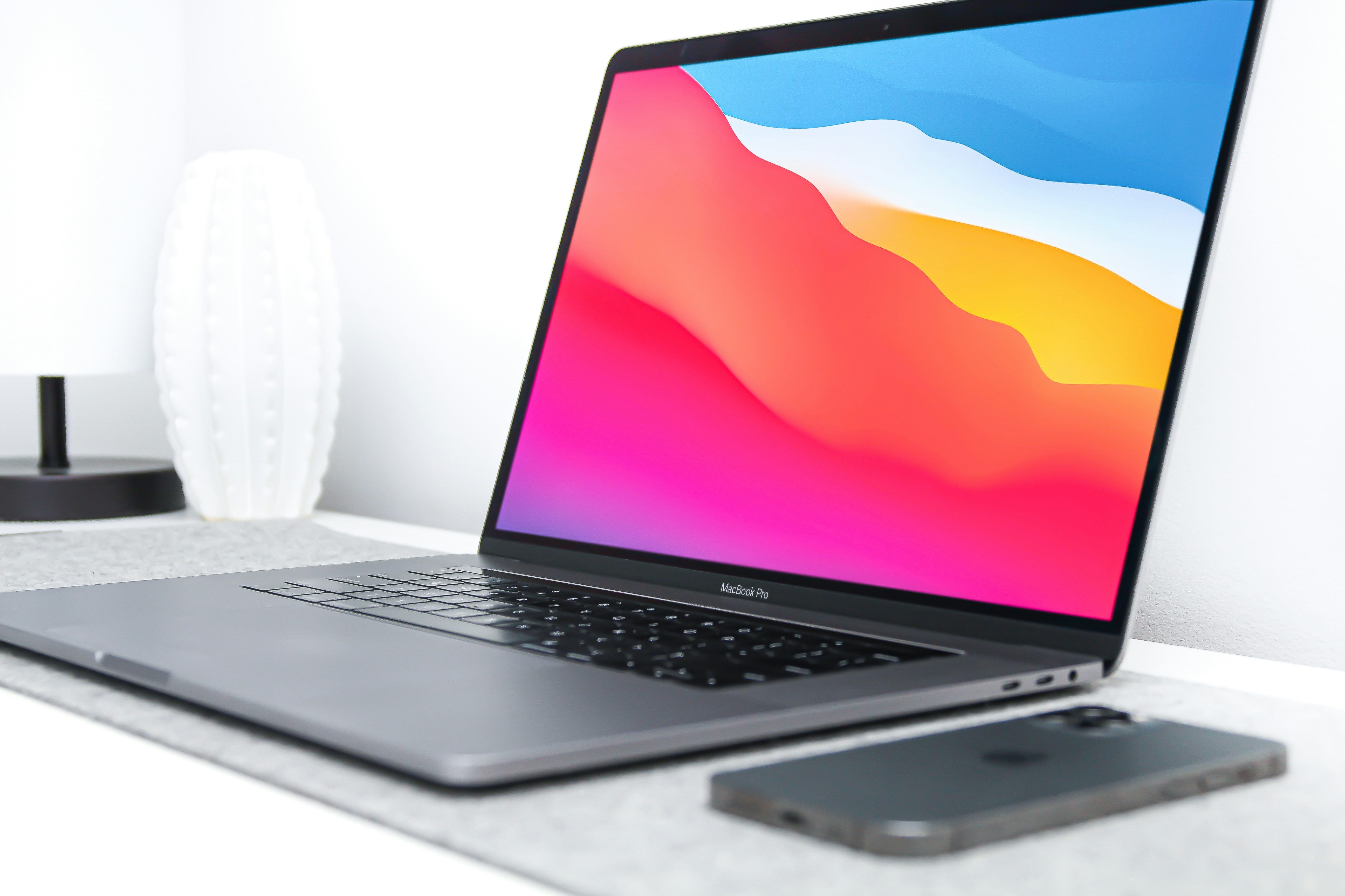 Premium laptops on display